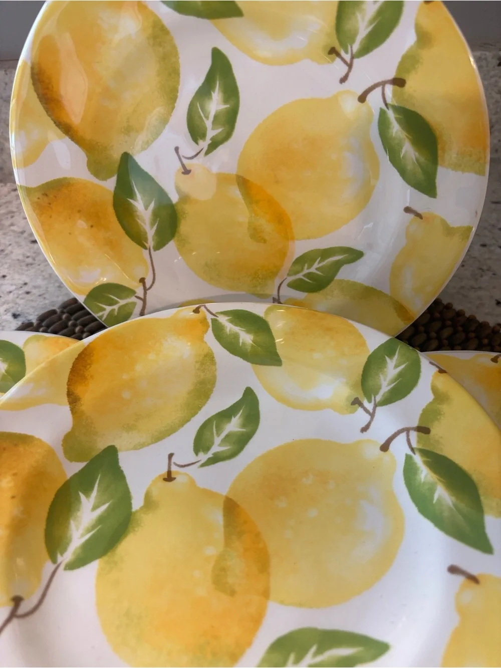 Pier 1 Imports Lemon Ironstone 9